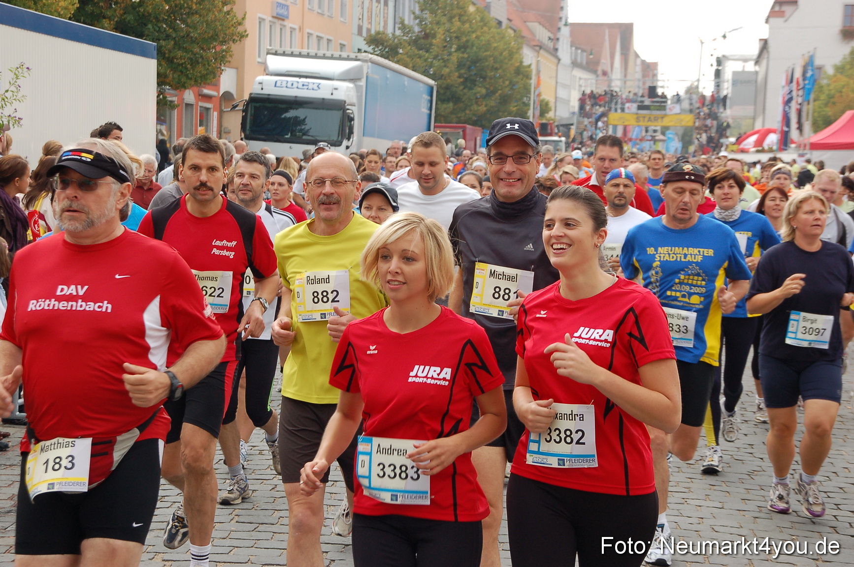 0047 Stadtlauf Neumarkt Unterer Markt 200909